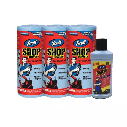 Scott tehopyyhe 3rullaa ja Scott käsienpesuaine - Tarvikkeet - 49052PAK - 1