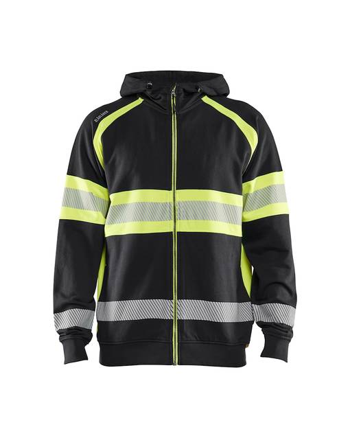Highvis college huppari Blåkläder kelta/musta - Paidat - 355211589933L - 1