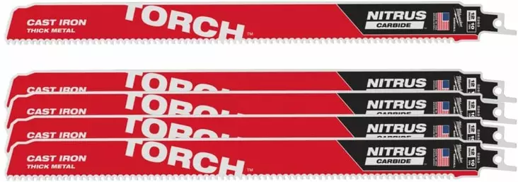 Puukkosahanterä Torch Nitrus Carbide 300mm 1kpl - Puukkosahanterät - 48006553KPL - 1