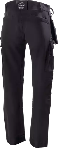 Patron Stretchhousut Lexi musta - Kesätyöhousut - PAT630M-M - 2
