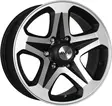 Alumiinivanne ACC Avenger Satin Black 8x16 6x139 ET0 - Vanteet - 906-AA6AVE6R00BPM - 1