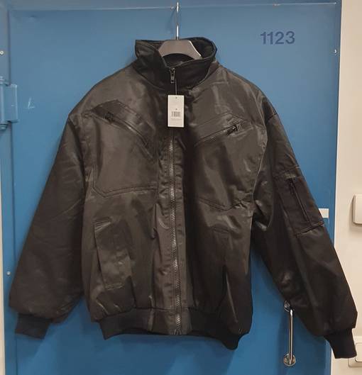 Pilottitakki musta - Talvityötakit - PILOTTITAKKI-M - 1