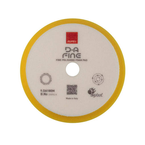 Rupes BF-laikka 180mm Keltainen hieno - Auton kiilloitus - 9.DA180M - 1