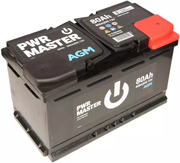 PWM Master AGM akku 80Ah 800A - Muut akut - 20-PM80AGM - 1