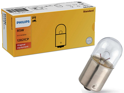 Philips BA15s 5W metallikantapolttimo - Metallikanta - 10-12821CP - 1