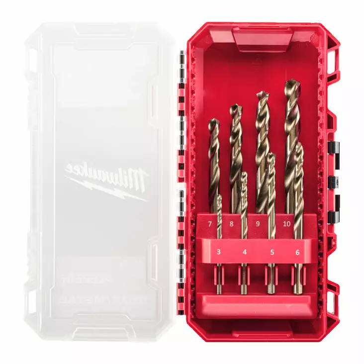 Milwaukee kobolttiporanteräsarja 8-osainen - Milwaukee - 4932499256SP - 1