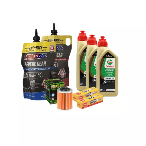 Can-am Huoltopaketti AMSoil/Castrol öljyillä - MP, ATV ja Vene öljyt - CANAMCASAMS - 1