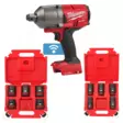 Milwaukee M18 ONEFHIWF34-0 mutterinväännin 3/4" + lyhyt ja pitkä hylsysarja - Milwaukee 18V rungot - M18ONEFHIWF34SET - 1