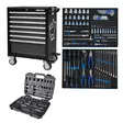Työkaluvaunu Boxo 7071A + 143 työkalua + kaupanpäälle Boxo Black hylsysarja salkussa - Työkaluvaunut ja -pakit - 285-7071A-143SET - 1