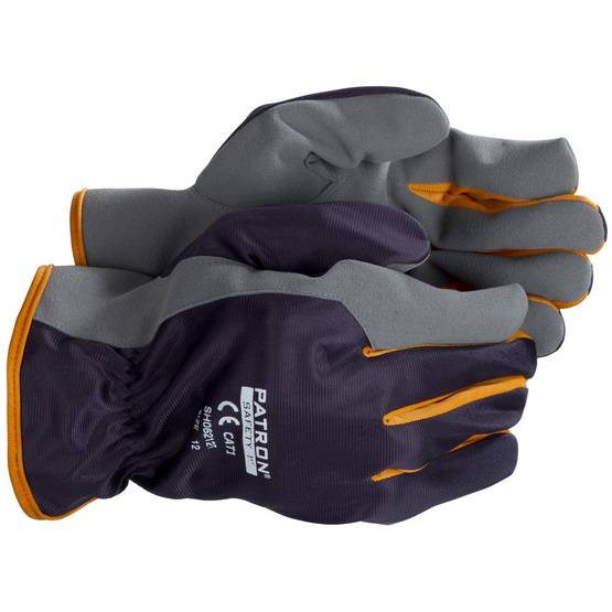 TYÖKÄSINEET 8 KUITUKANGAS AVORAN. - Vuorettomat työkäsineet - SH06208T - 1