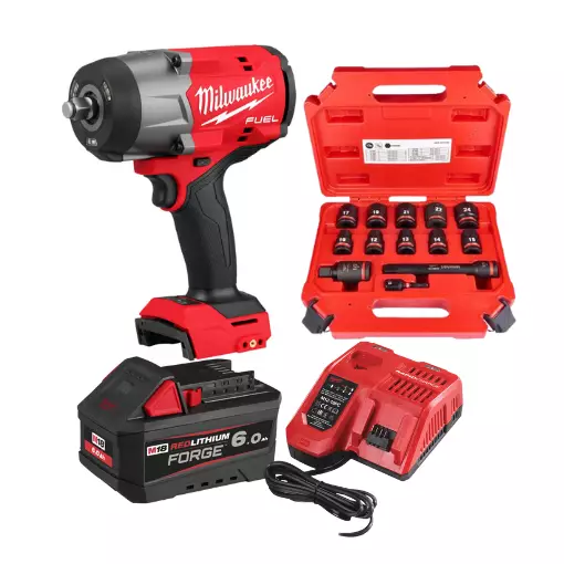 Milwaukee M18FHIW2F12 Mutteriväännin paketti - Milwaukee 18V akkukonepaketit - M18FHIW2F12SET - 1