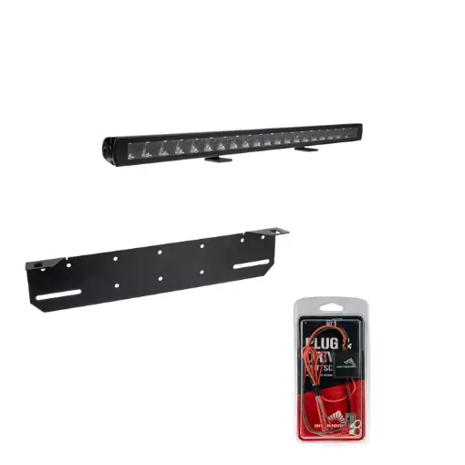 LED-lisävalopaketti W-light Impulse 2.1 - Auton lisävalot - 1605-NS3866SET - 1