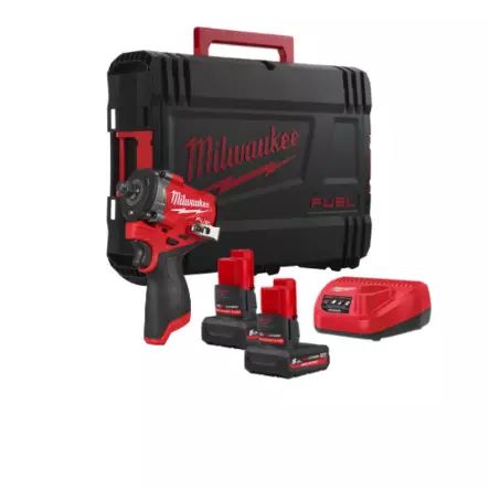 Mutteriväännin 1/2" Milwaukee M12 FCIWF12G3-502X Fuel - Milwaukee 18V akkukonepaketit - M12FCIWF12G3502X - 1