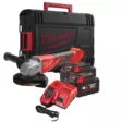 Akkukulmahiomakone turvakytkimellä Milwaukee M18 BLSAG125XPD-402 - Milwaukee 18V akkukonepaketit - M18BLSAG125XPD402X - 1