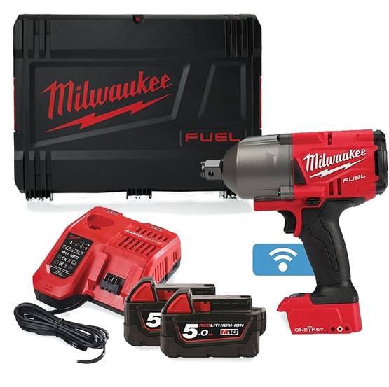 Mutterinväännin Milwaukee M18 ONEFHIWF34-502X 3/4" - Milwaukee 18V akkukonepaketit - M18ONEFHIWF34-502X - 1